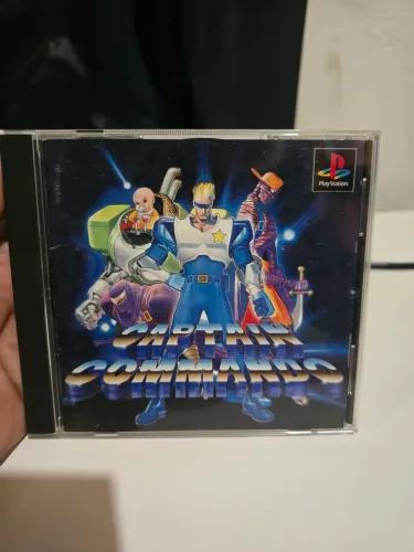 Captain Commando Playstation 1 - Original JP - Jogo Capitao Commando para PS1