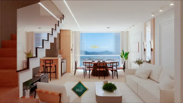 Apartamento Duplex à Venda | 4 Quartos - 2 Suítes | Cais Marina Home Club | Mar Grosso - L