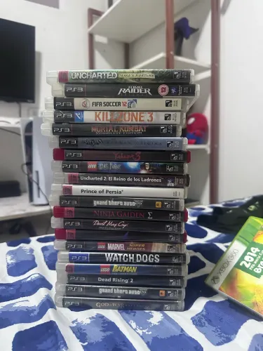 Lote com 21 jogos originais para PS3 