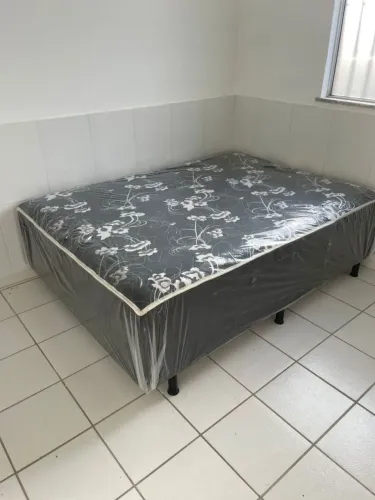 Casal box espuma