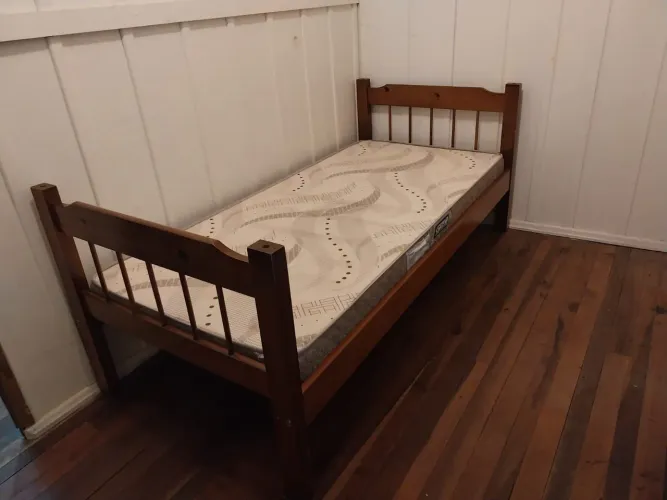 Cama Solteiro com colchão - Não entrego