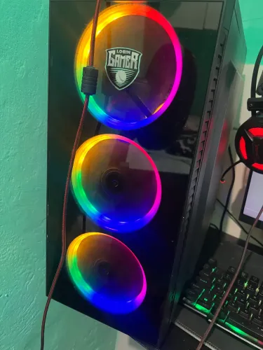 PC GAMER RYZEN 5 5600G 1TB DE SSD E 240 DE SSD, (COM DEFEITO NA PLACA MÃE)