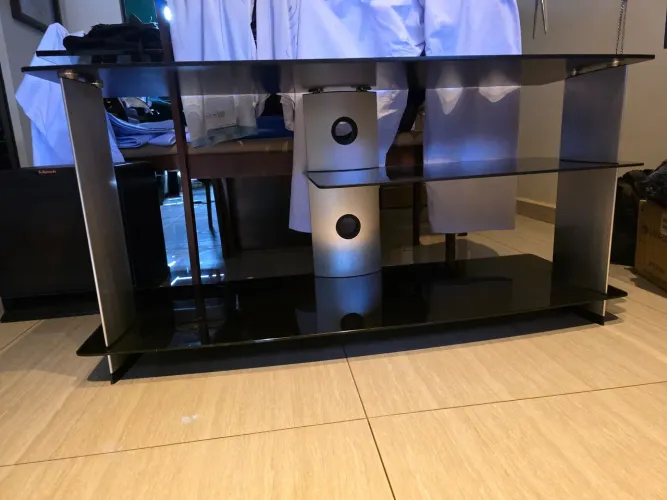 Rack Home Theater em vidro temperado - SEM DETALHES