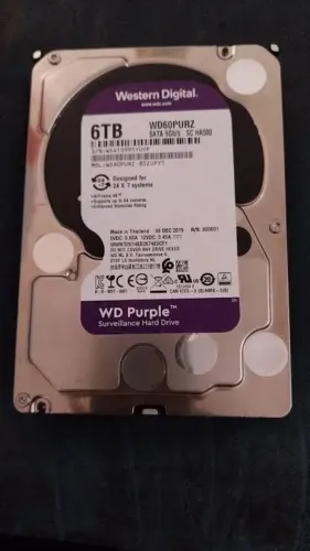 HD WD Purple 6TB, Sata