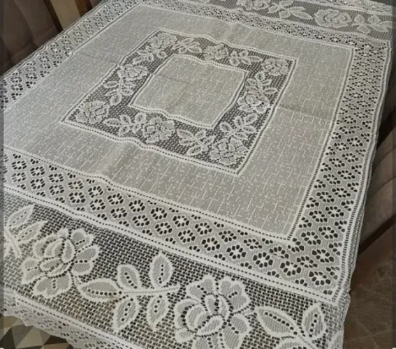Toalha de mesa quadrada
