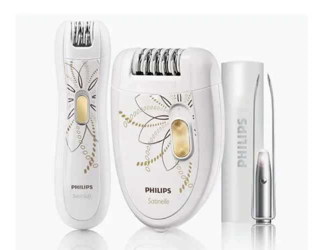 Kit depilador feminino Philips santinelle
