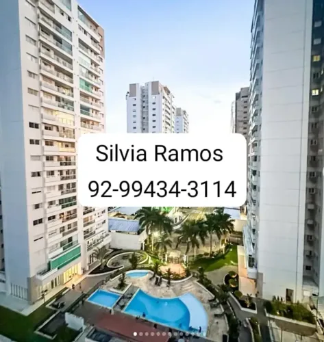 Silvia - Aluguel R$ 13.000,00 Condomínio Lê Boulevard 100% Mobiliado Jacira Reis