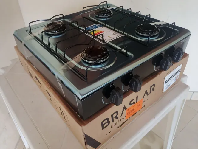 Fogão de Bancada 4 Queimadores