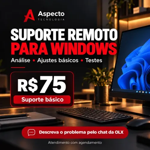 SUPORTE REMOTO BÁSICO PARA WINDOWS - ASPECTO TECNOLOGIA