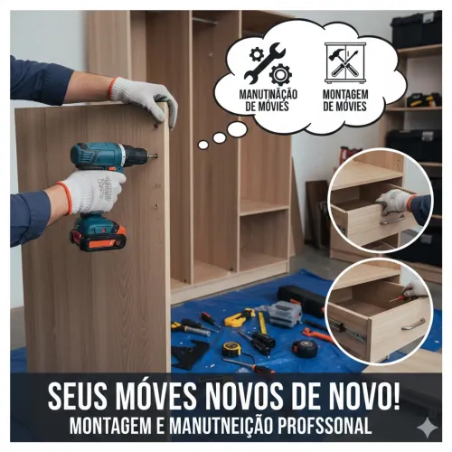 MONTAGEM E MANUTENÇÃO DE MÓVEIS 