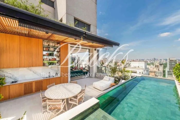 Cobertura a venda no Jardim América - 408m²