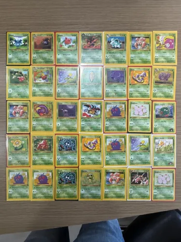 Cartas Pokémon vintage NM inglês