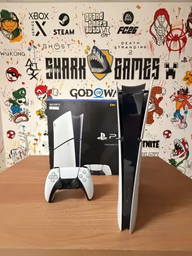 Ps5 slim midia digital 1 tera ( 6 meses de garantia )