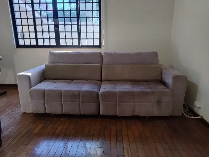 Sofá Cama (Queen) Retrátil e Reclinável