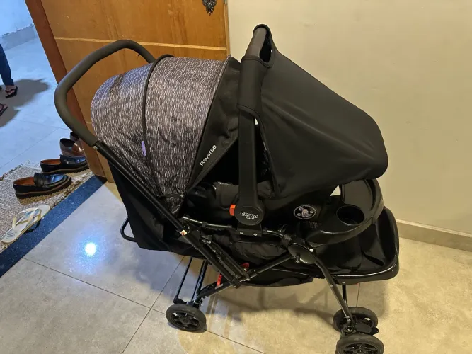 ? VENDO CARRINHO DE BEBÊ + BEBÊ CONFORTO - COSCO KIDS