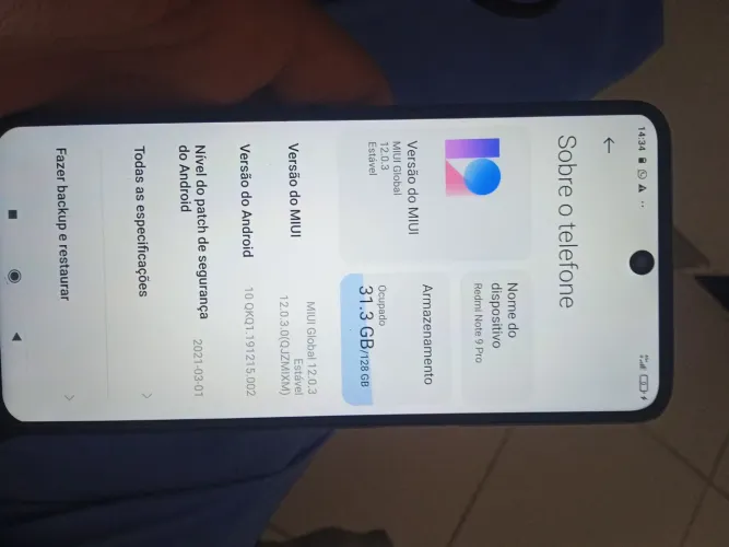 Redmi note 9 pro