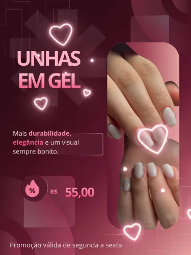 Unha em gel