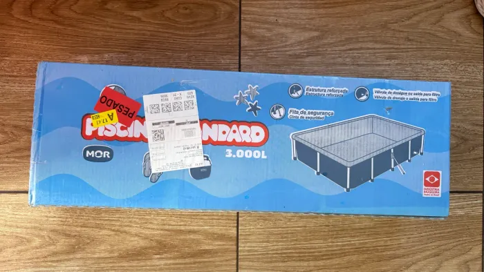 Vendo piscina nova 