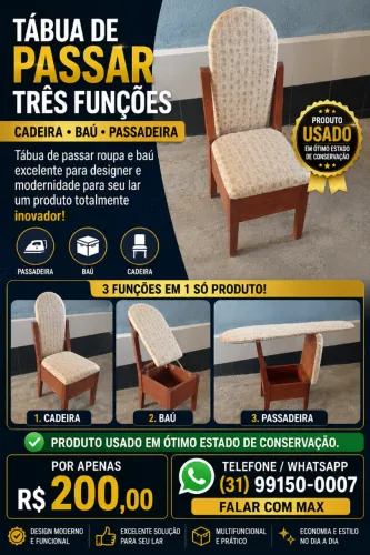 Tabua Cadeira Passadeira