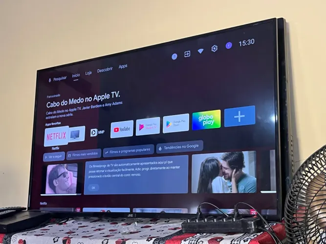 Tv JVC 50 polegadas 