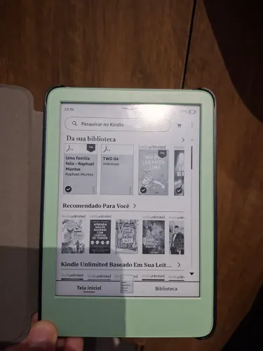 Kindle seminovo 9 meses de uso