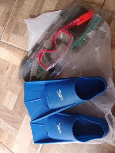 Kit mergulho. Pé de pato + snorkel 