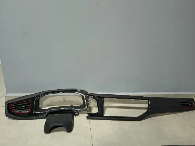 Moldura Acambamento Painel Instrumentos Completo Vw Polo Gts 2023