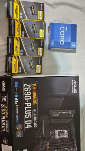 KIT Processador + Placa Mãe + Memória