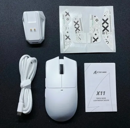 Mouse Gamer Attack Shark x11