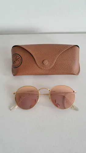 Óculos Ray Ban rosê Original!