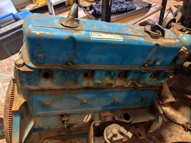 Opala Motor 4 Cilindros + Caixa, Diferencial e Agregado