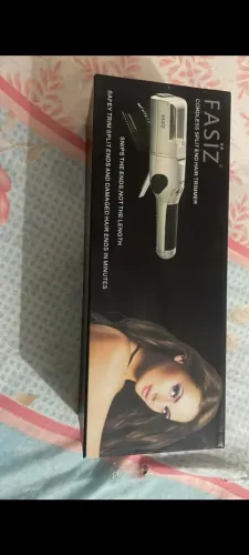 Aparador de Pontas Duplas Sem Fio Fasiz Cordless Split End Hair Trimmer - Completo