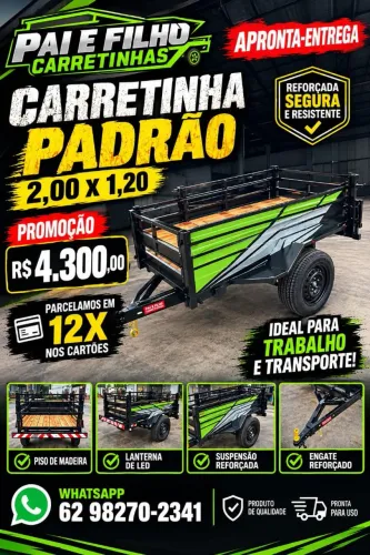 Carretinhas vários modelos 