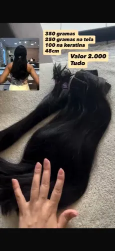 MEGA HAIR NA FITA - cabelo vietnamita