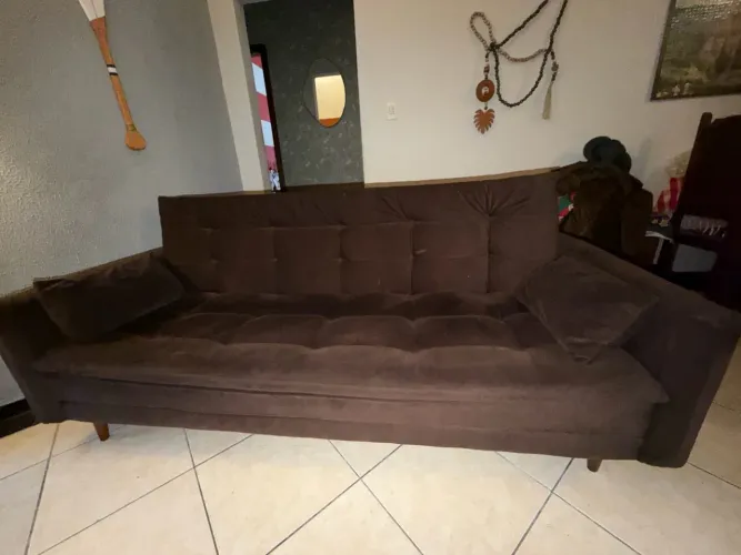 Sofá cama usado 2,05metros