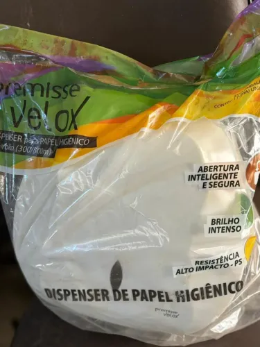 Dispenser papel higiênico rolo