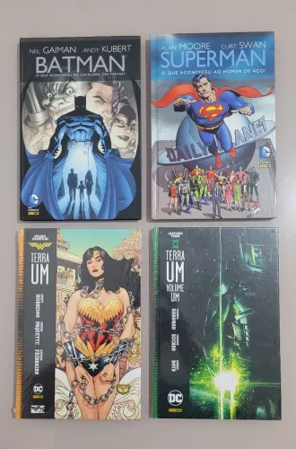 HQs Lanterna Verde Terra Um Vol 01 Mulher Maravilha Terra um vol 1 Batman e Superman