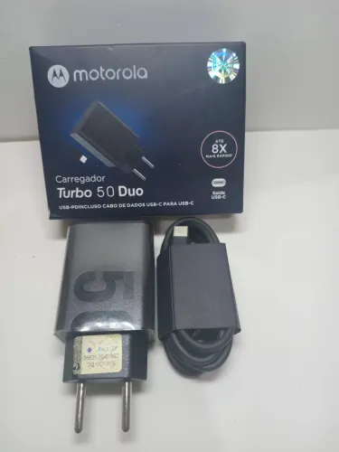 Carregador Turbo 50W Duo Tipo-C