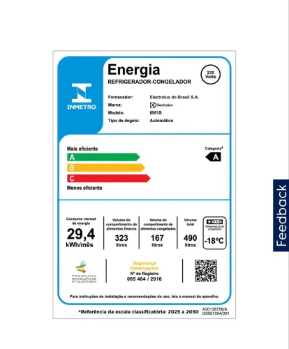 Geladeira Electrolux inverse inox 490l perfeita, nova sem uso