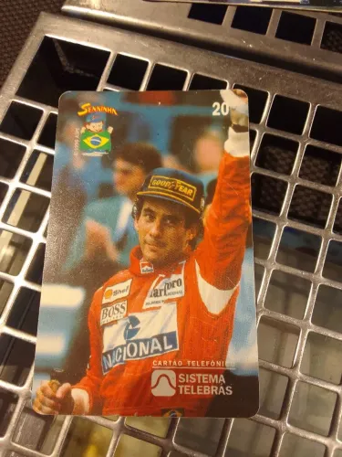 Cartoes telefônicos Ayrton Senna