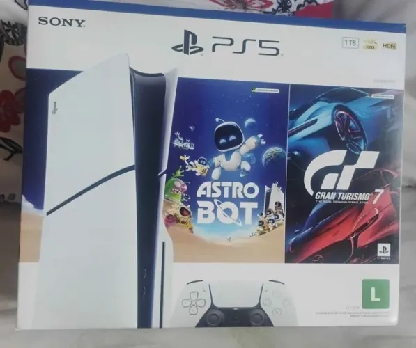 Playstation 5 Slim versão Disco