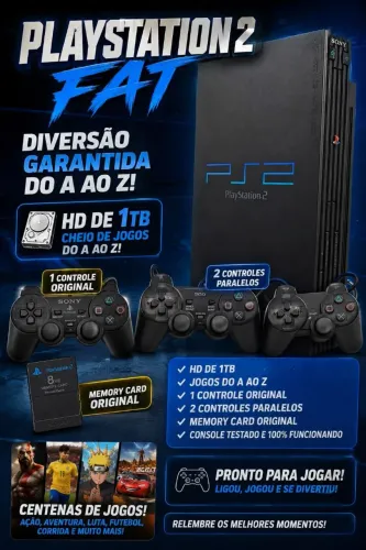 PS2 FAT no precinho