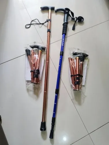 Bengala ajustável, dobrável