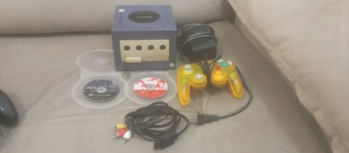 Vídeo game Game Cube.