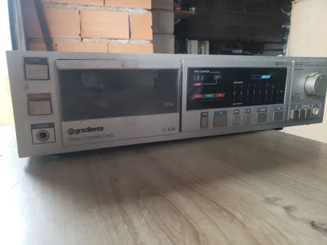 Tape Deck Gradiente C-424 Pra Retirar Peças