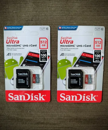 Cartão de memória 512GB