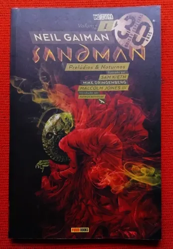 Hq Revista Sandman Prelúdios e Noturnos Vol 1 Edição 30 anos (seminova)