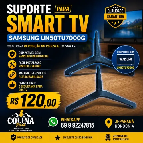 Suporte Pés Smart Tv Samsung UN50TU7000G