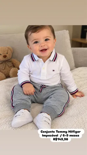 Conjunto Tommy bebê