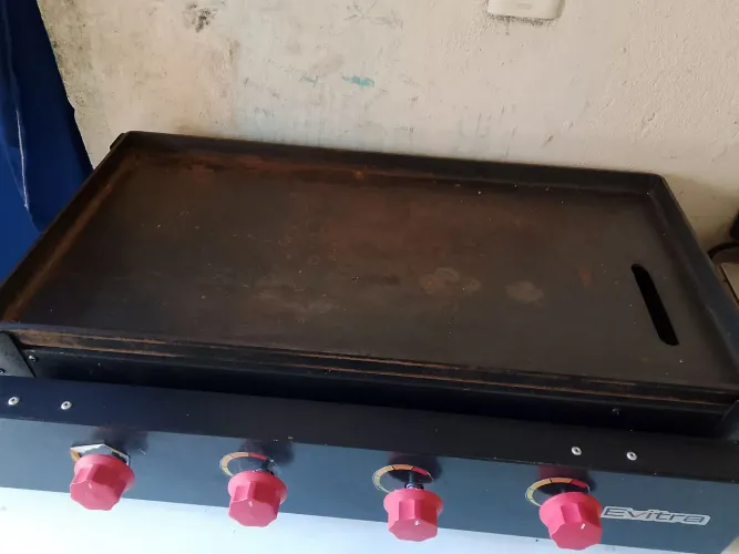 Chapa de hambúrguer ?